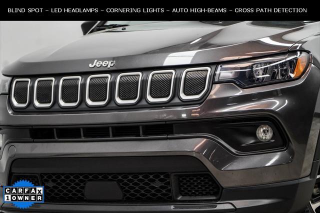 used 2022 Jeep Compass car, priced at $18,600