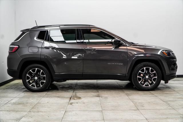 used 2022 Jeep Compass car, priced at $19,300
