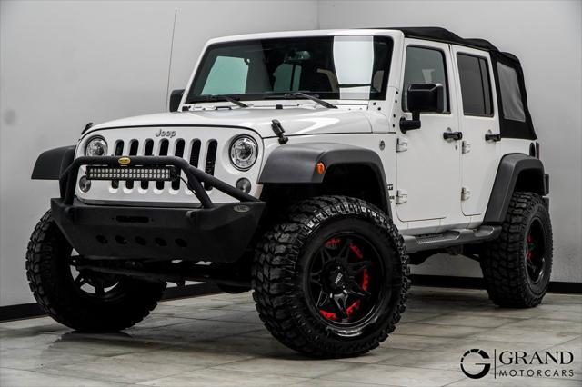 used 2017 Jeep Wrangler Unlimited car, priced at $19,999