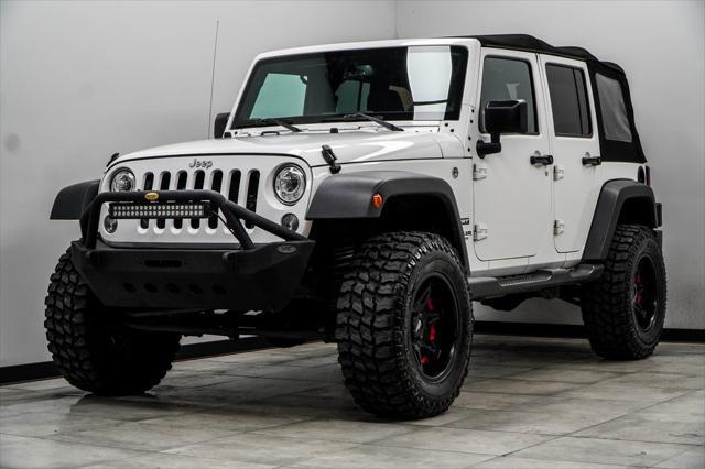 used 2017 Jeep Wrangler Unlimited car, priced at $19,999