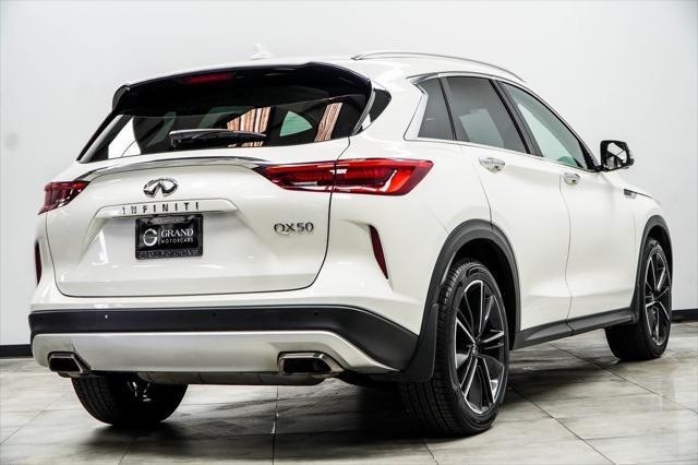 used 2022 INFINITI QX50 car, priced at $29,799