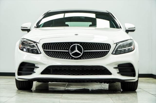 used 2021 Mercedes-Benz C-Class car, priced at $33,990