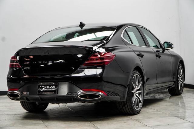 used 2024 Genesis G70 car, priced at $32,800