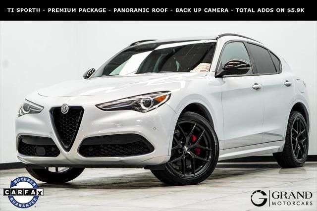 used 2021 Alfa Romeo Stelvio car, priced at $20,471