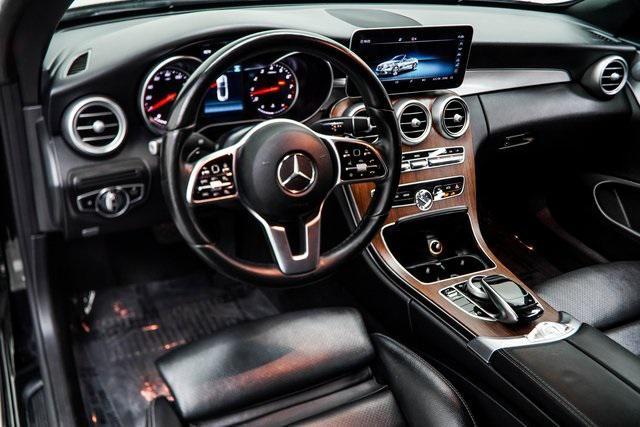 used 2019 Mercedes-Benz C-Class car, priced at $24,390