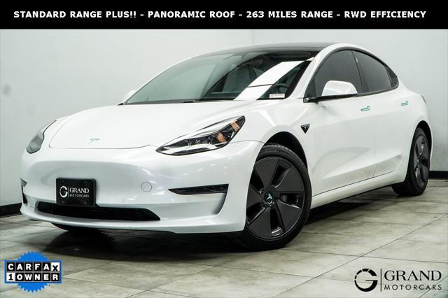 used 2021 Tesla Model 3 car, priced at $25,999