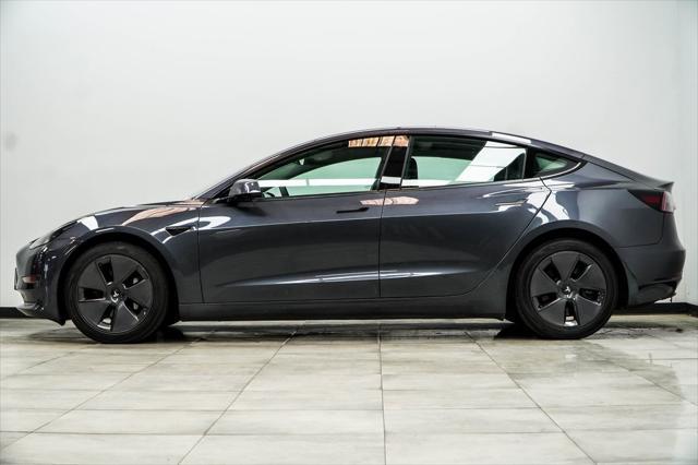 used 2022 Tesla Model 3 car, priced at $21,996