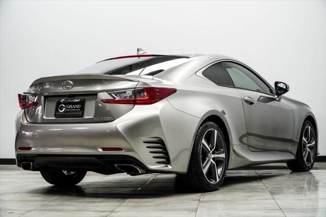 used 2017 Lexus RC 200t car, priced at $22,995