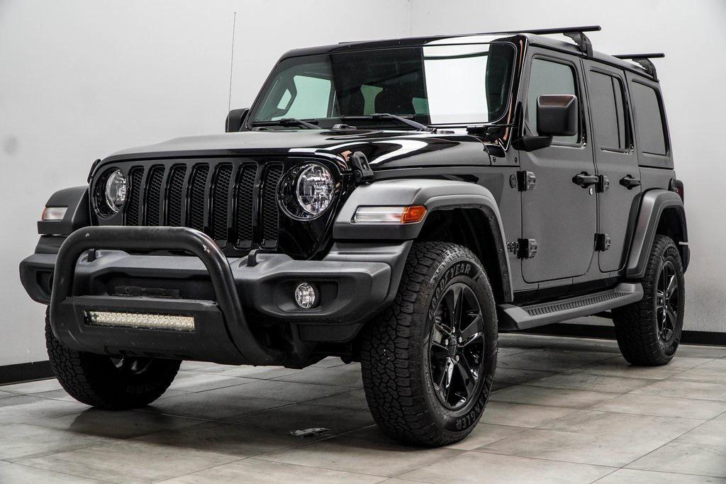 used 2020 Jeep Wrangler Unlimited car, priced at $28,490