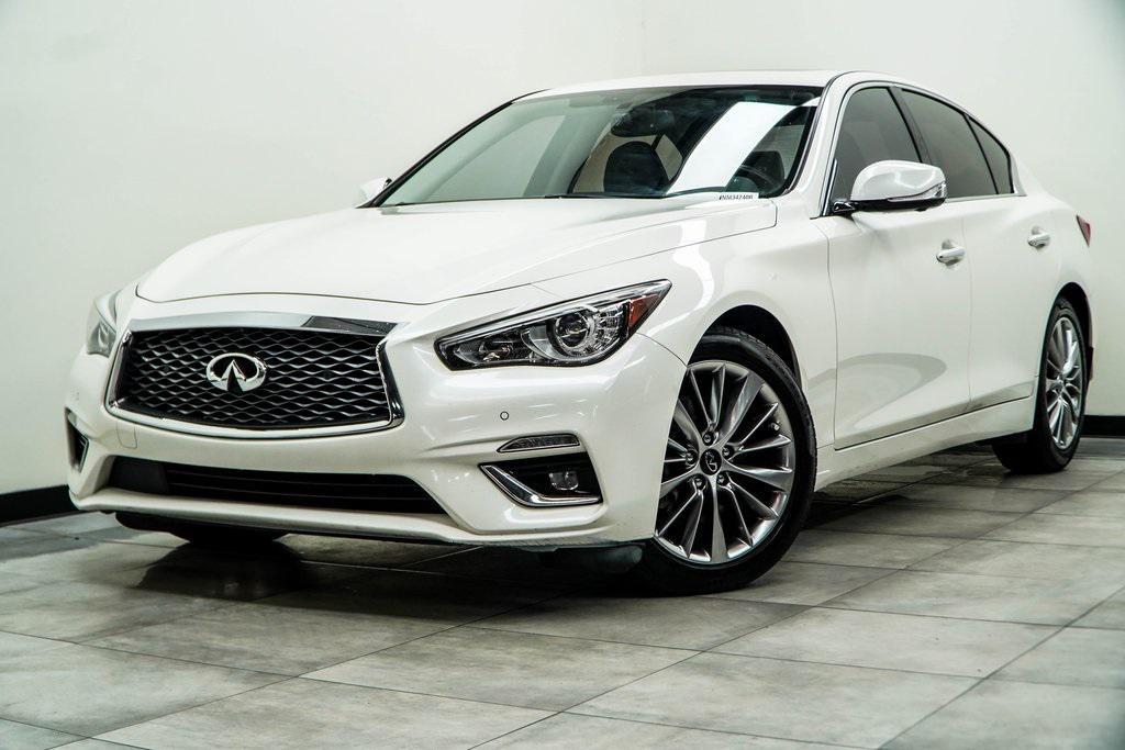 used 2022 INFINITI Q50 car, priced at $26,790