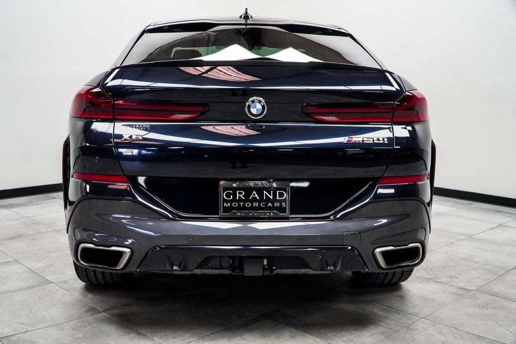 used 2020 BMW X6 car, priced at $47,790
