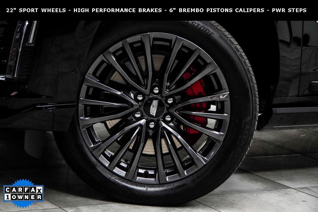 used 2023 Cadillac Escalade ESV car, priced at $105,000