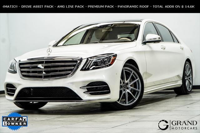 used 2020 Mercedes-Benz S-Class car, priced at $46,990