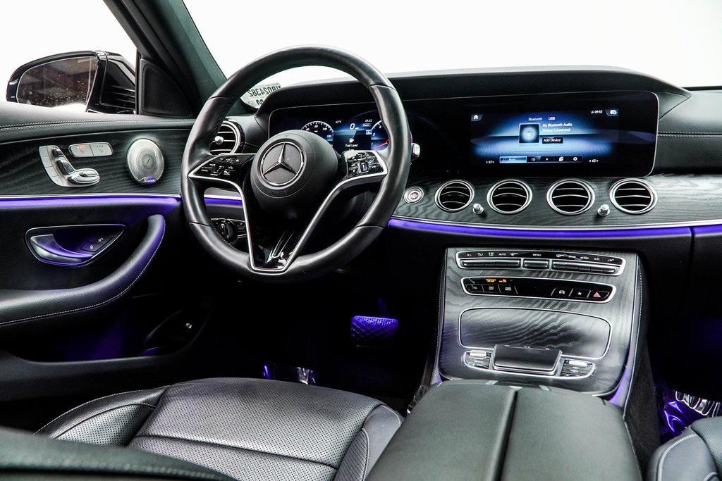 used 2022 Mercedes-Benz E-Class car, priced at $44,500
