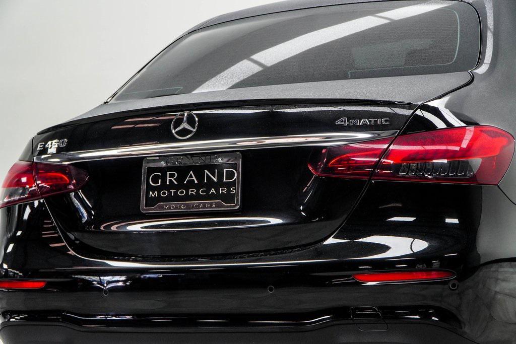 used 2022 Mercedes-Benz E-Class car, priced at $44,500