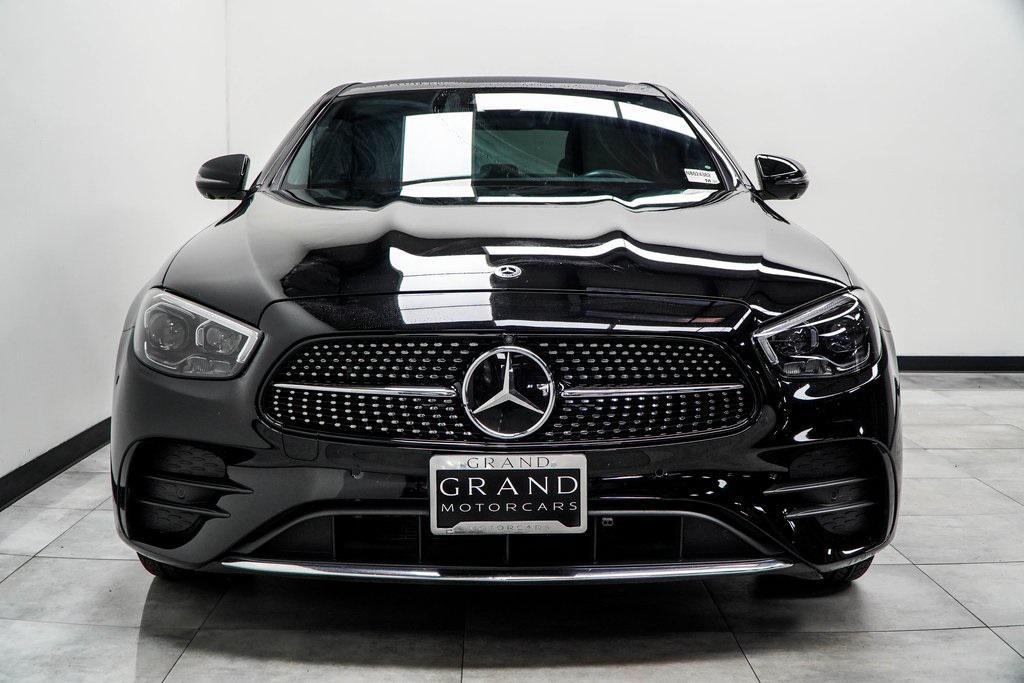 used 2022 Mercedes-Benz E-Class car, priced at $44,500