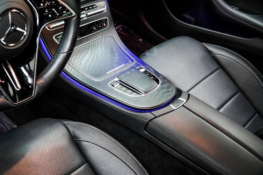 used 2022 Mercedes-Benz E-Class car, priced at $44,500