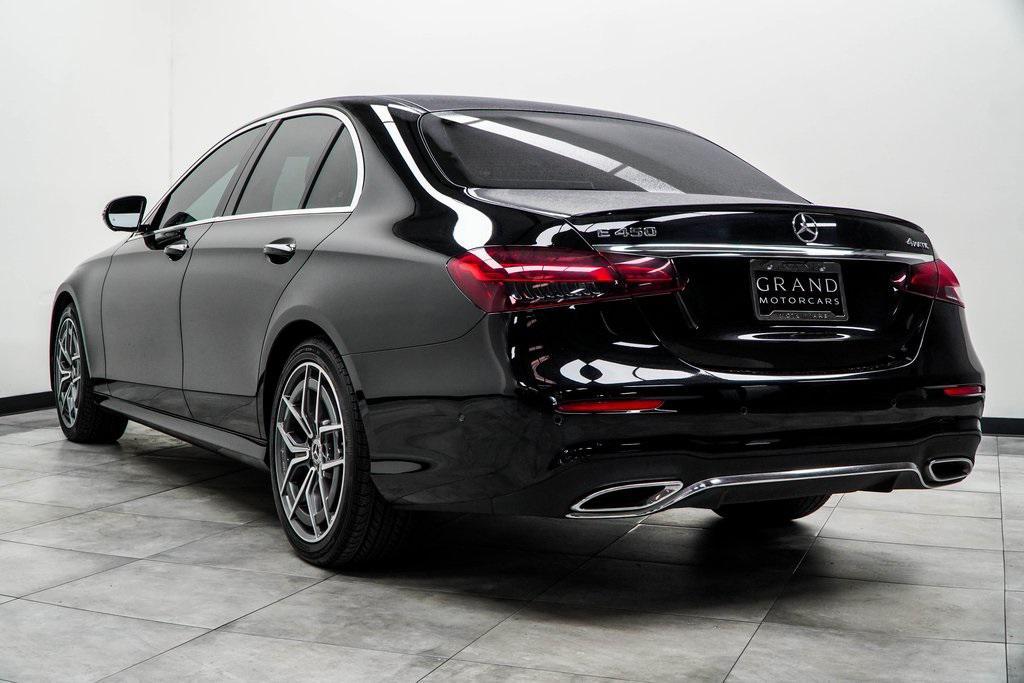 used 2022 Mercedes-Benz E-Class car, priced at $44,500