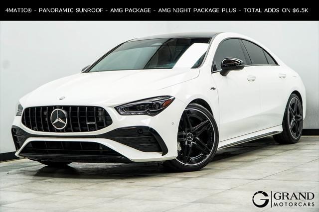 used 2024 Mercedes-Benz AMG CLA 35 car, priced at $45,998
