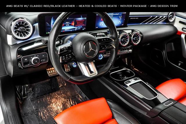 used 2024 Mercedes-Benz AMG CLA 35 car, priced at $45,998