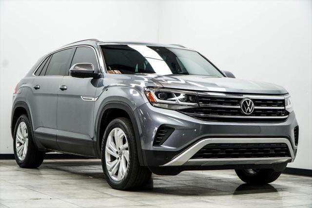 used 2021 Volkswagen Atlas Cross Sport car, priced at $27,900