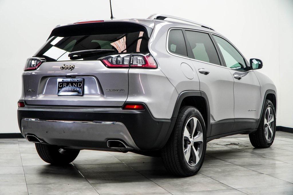 used 2021 Jeep Cherokee car, priced at $20,800