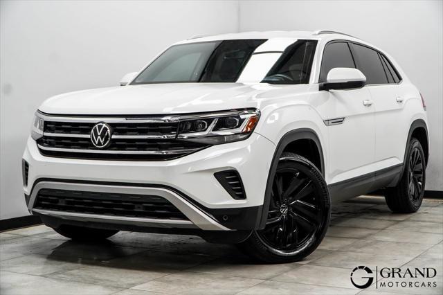 used 2022 Volkswagen Atlas Cross Sport car, priced at $25,499
