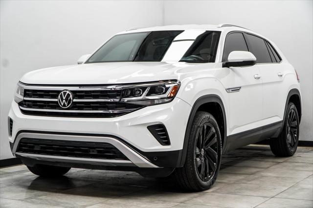 used 2022 Volkswagen Atlas Cross Sport car, priced at $24,899