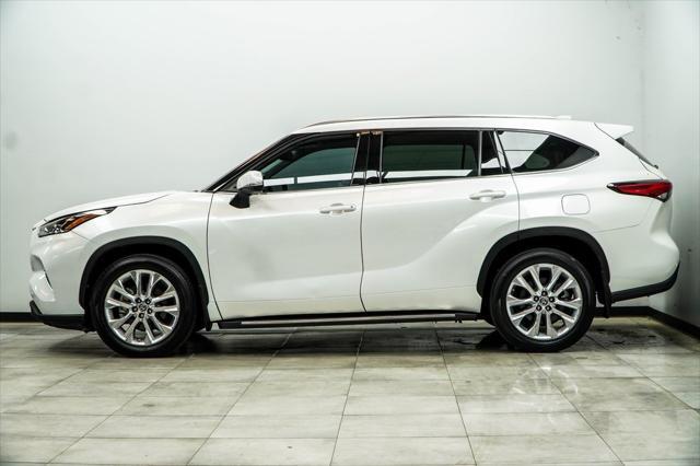 used 2022 Toyota Highlander car, priced at $38,350