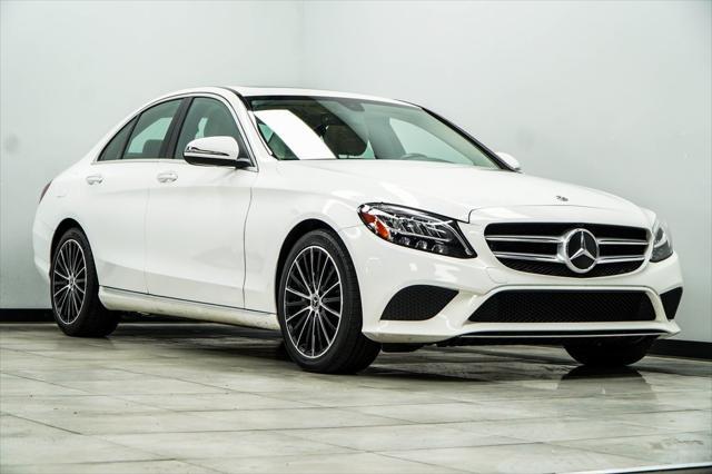used 2021 Mercedes-Benz C-Class car, priced at $25,996