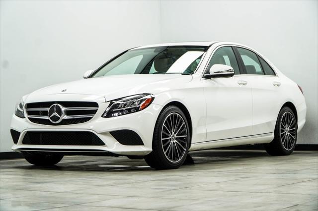 used 2021 Mercedes-Benz C-Class car, priced at $25,996