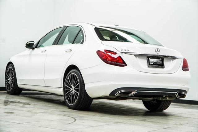 used 2021 Mercedes-Benz C-Class car, priced at $25,996