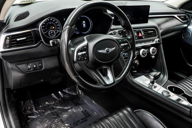 used 2022 Genesis G70 car, priced at $24,890