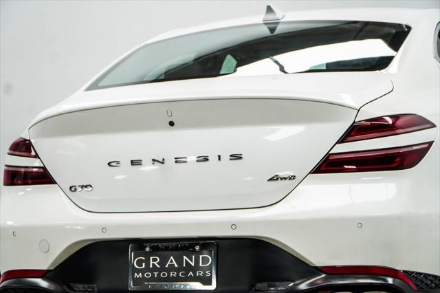 used 2022 Genesis G70 car, priced at $24,890