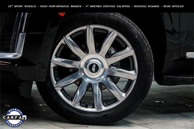 used 2023 Cadillac Escalade car, priced at $74,990