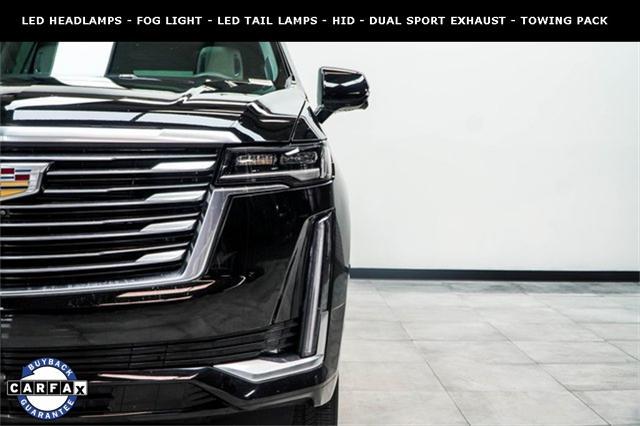 used 2023 Cadillac Escalade car, priced at $74,990