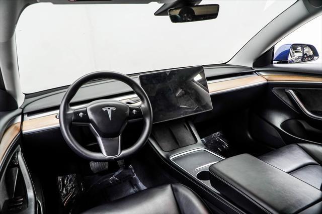used 2021 Tesla Model 3 car, priced at $22,990