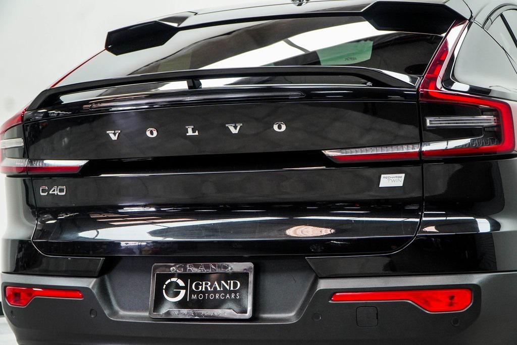 used 2023 Volvo C40 Recharge Pure Electric car, priced at $28,490