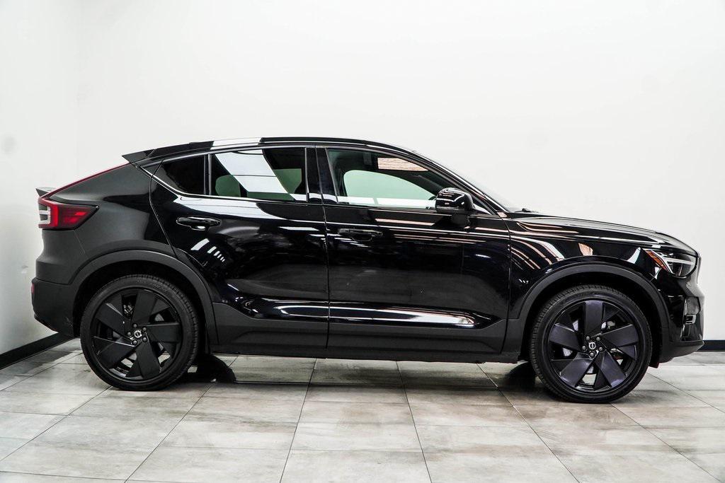 used 2023 Volvo C40 Recharge Pure Electric car, priced at $28,490