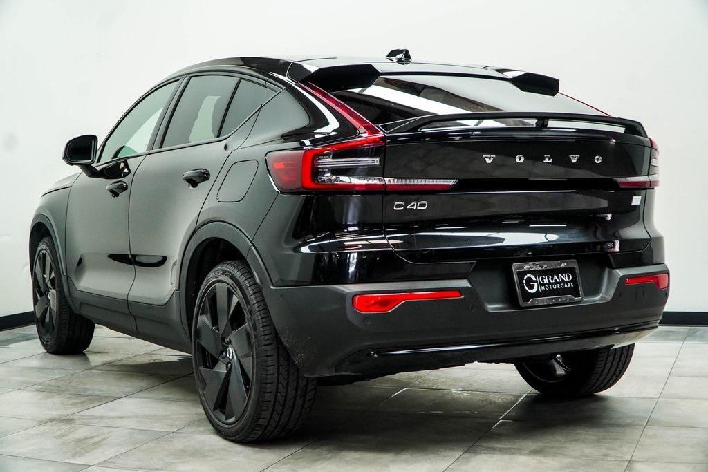 used 2023 Volvo C40 Recharge Pure Electric car, priced at $28,490