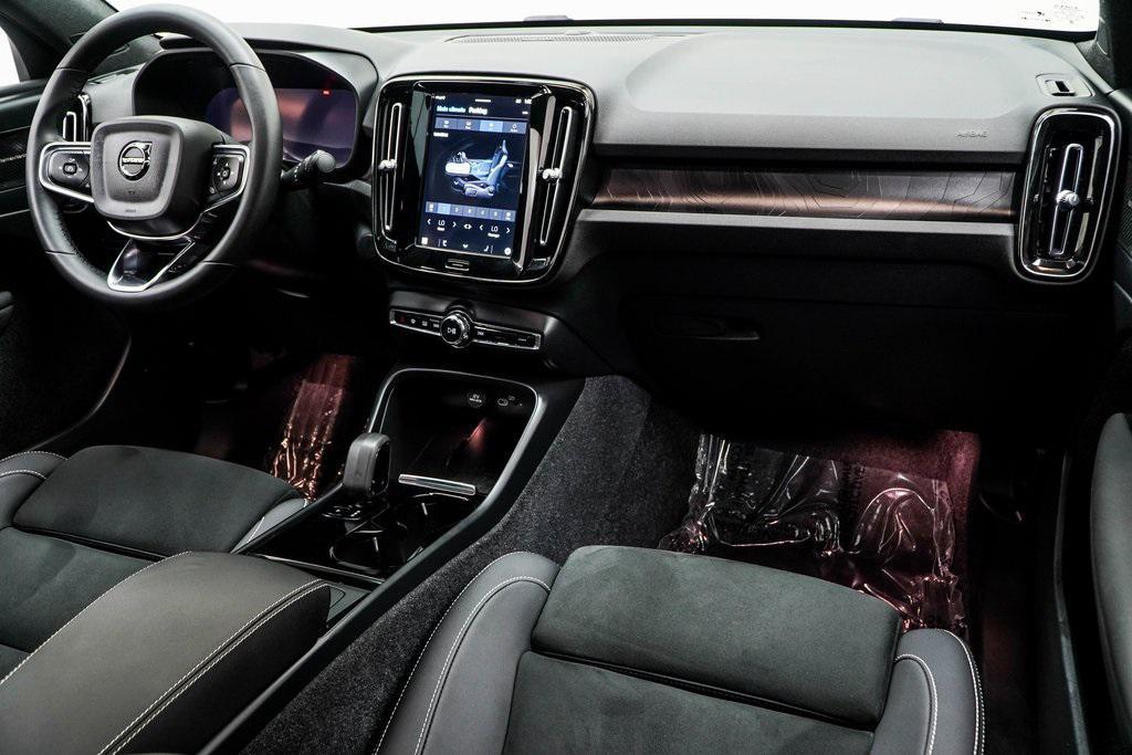 used 2023 Volvo C40 Recharge Pure Electric car, priced at $28,490