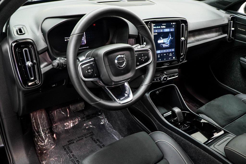 used 2023 Volvo C40 Recharge Pure Electric car, priced at $28,490