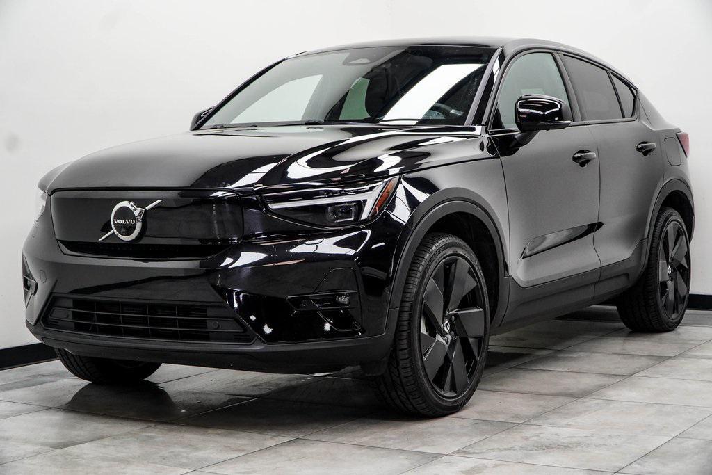 used 2023 Volvo C40 Recharge Pure Electric car, priced at $28,490