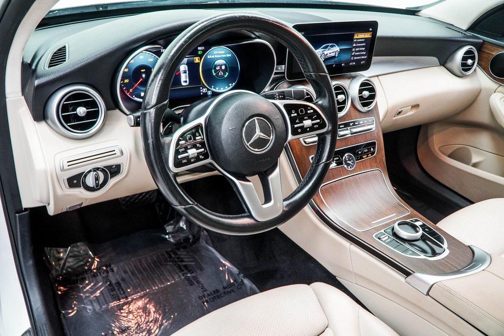 used 2021 Mercedes-Benz C-Class car, priced at $21,890