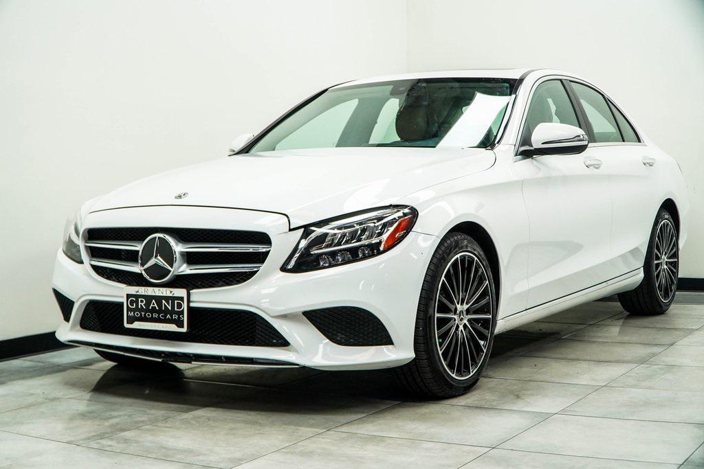 used 2021 Mercedes-Benz C-Class car, priced at $21,890