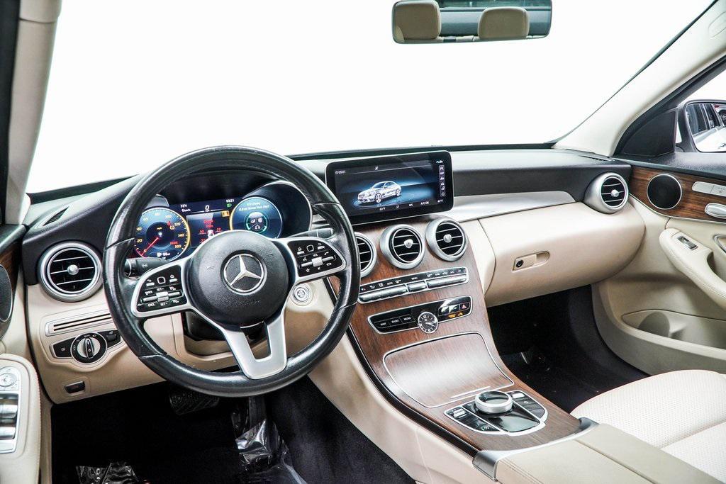 used 2021 Mercedes-Benz C-Class car, priced at $21,890