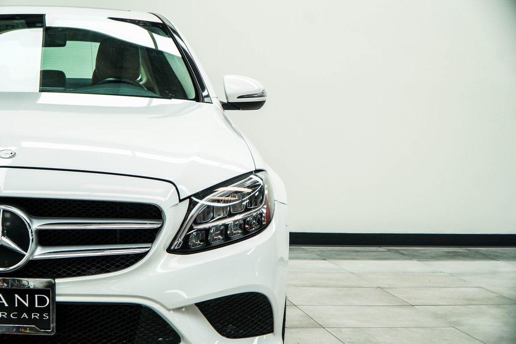 used 2021 Mercedes-Benz C-Class car, priced at $21,890