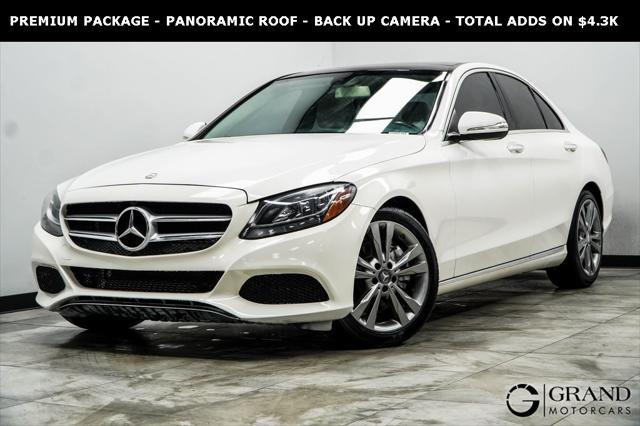 used 2015 Mercedes-Benz C-Class car, priced at $13,340