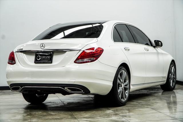 used 2015 Mercedes-Benz C-Class car, priced at $13,340