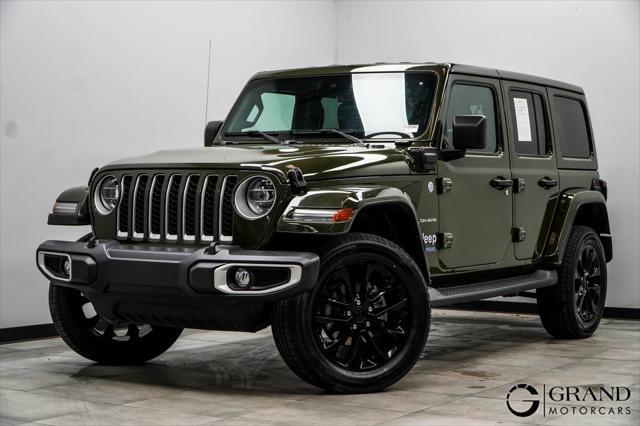 used 2021 Jeep Wrangler Unlimited 4xe car, priced at $30,658